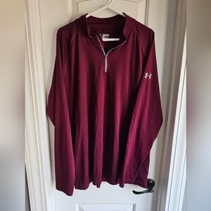 Under Armour Maroon HeatGear Top